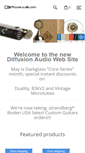 Mobile Screenshot of diffusion-audio.com
